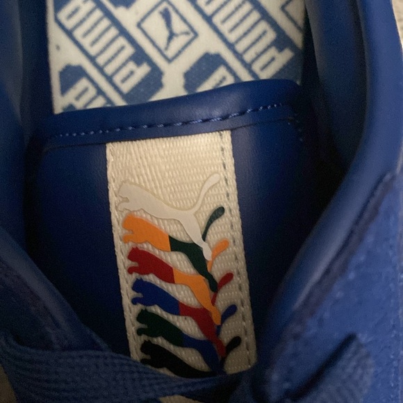 NWT Puma Roma ‘68  Heritage Blazing Blue men’s sneakers - Picture 7 of 7